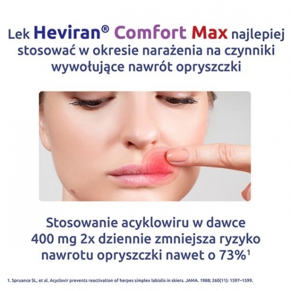 Heviran Comfort MAX 400 mg 60 tabletek