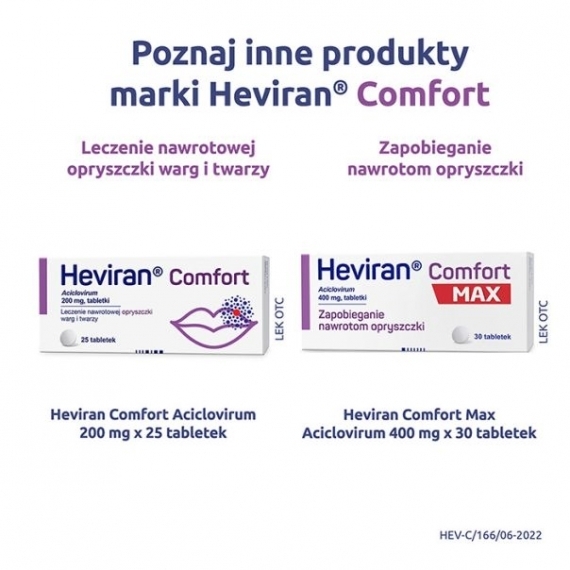 Heviran Comfort Plastry na opryszczkę 15 sztuk