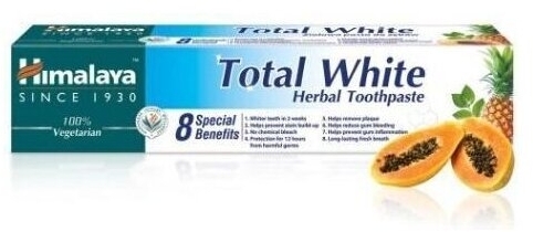 Himalaya Total White Ziołowa Pasta do zębów 75 ml