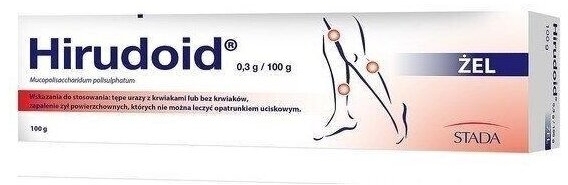 Hirudoid żel 0,3 g/100g 100 g