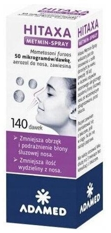 Hitaxa Metmin-Spray aerozol 140 dawek