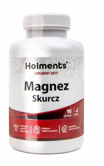 Holments Magnez Skurcz + B6 90 kapsułek
