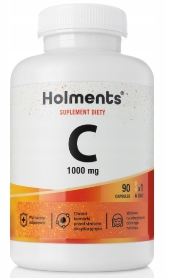 Holments Witamina C 1000 mg 90 kapsułek