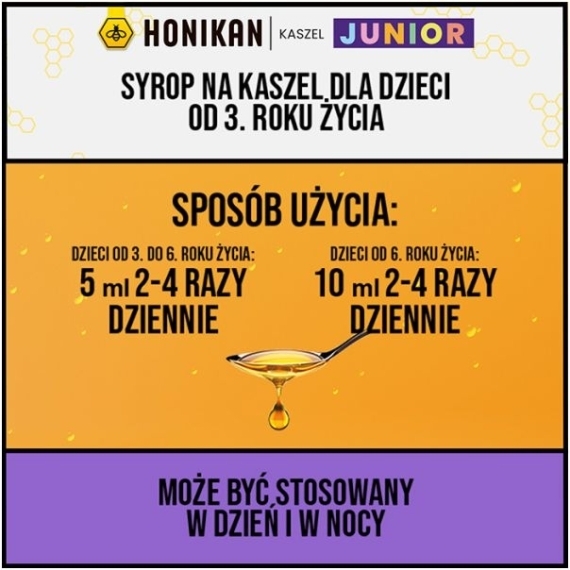 Honikan Kaszel JUNIOR syrop 230 g