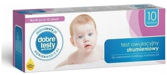 Horienmedical Test Owulacyjny Strumieniowy HM-004 10 sztuk