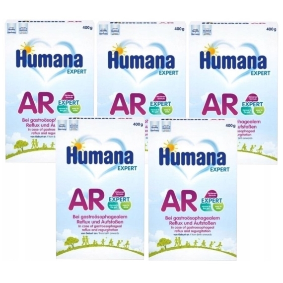 Humana AR proszek 400 g Wielopak x5