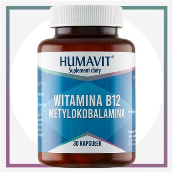 Humavit Witamina B12 Metylokobalamina 30 kapsułek