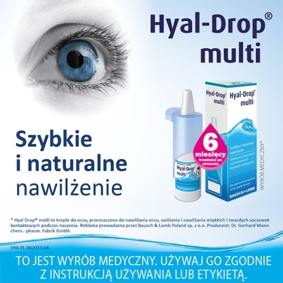 Hyal Drop Multi krople nawilżające 10 ml