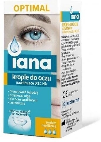 IANA OPTIMAL krople do oczu 10 ml