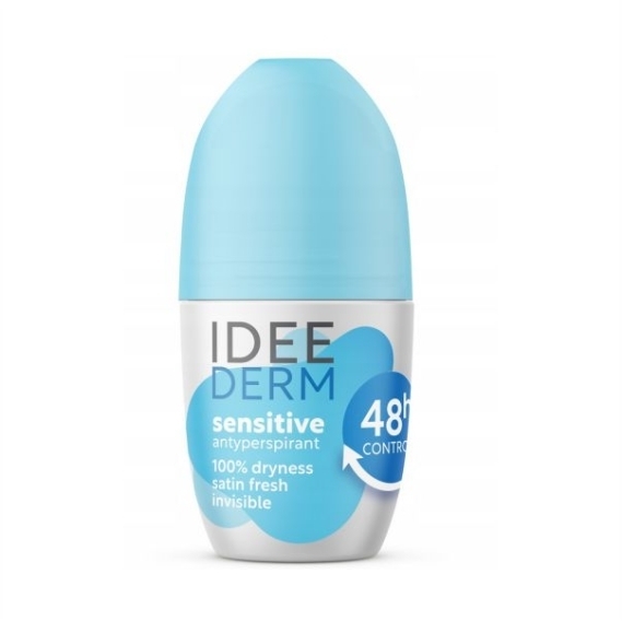 IDEEPHARM IDEEDERM Antyperspirant Sensitive 48h 50 ml