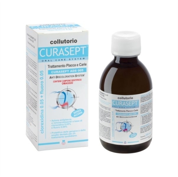INDENT CURASEPT ADS 205 0,05% CHX płyn do płukania jamy ustnej 200 ml