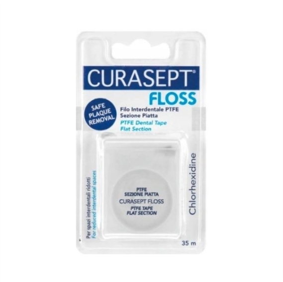 INDENT CURASEPT FLOSS PTFE Nić dentystyczna 35 m 1 sztuka