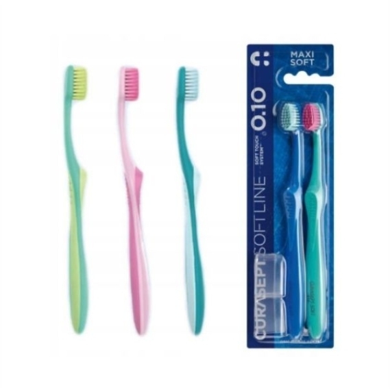 INDENT CURASEPT MAXI SOFT 010 DUOPACK Szczoteczki 2 sztuki