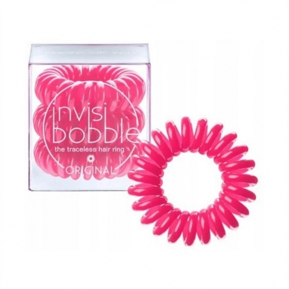 INVISIBOBBLE Pinking of U Mocny róż Gumki 3 sztuki