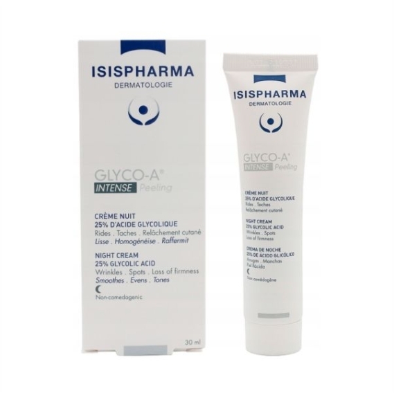 ISISPHARMA GLYCO A Intensywny Peeling Krem na noc z 25% kwasem glikolowym 30 ml