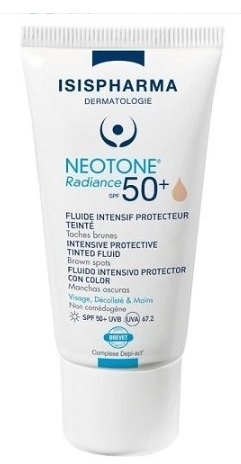 ISISPHARMA NEOTONE RADIANCE SPF 50+ Serum likwidujące przebarwienia na dzień średnio koloryzujący 30ml
