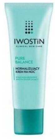 IWOSTIN PURE BALANCE normalizujący krem na noc 50ml
