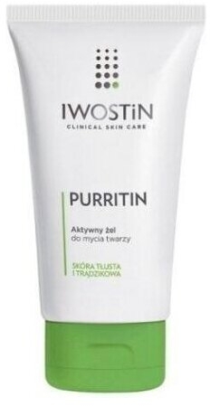 IWOSTIN PURRITIN Aktywny żel do mycia twarzy 150ml