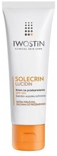 IWOSTIN SOLECRIN LUCIDIN SPF50 Krem na przebarwienia 50 ml