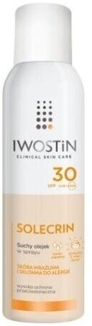 IWOSTIN SOLECRIN SPF30 Suchy Olejek w sprayu 150 ml