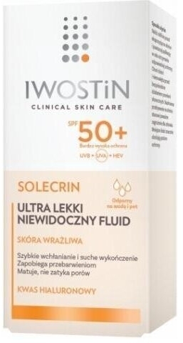 IWOSTIN SOLECRIN Ultra lekki niewidoczny fluid 40 ml