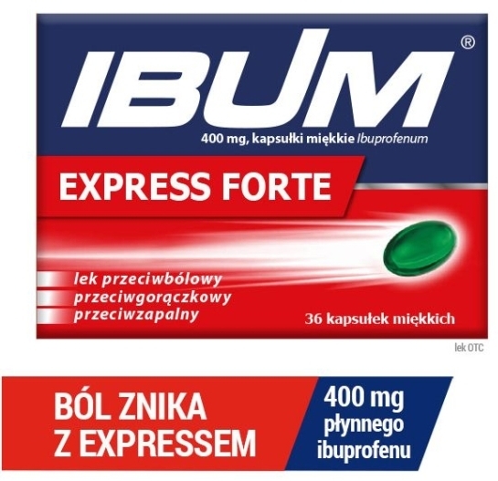 Ibum Express Forte 36 kapsułek
