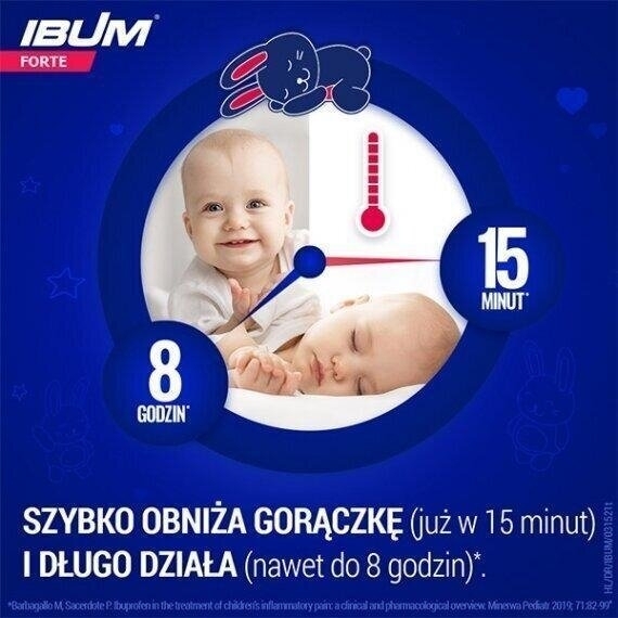 Ibum Forte 200mg/5ml syrop malinowy 100 g