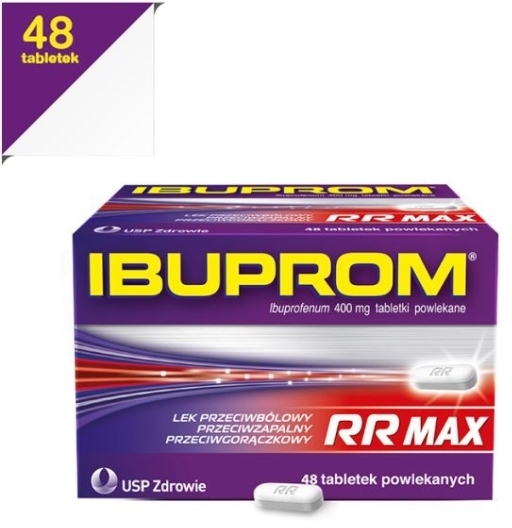 Ibuprom RR Max 48 tabletek powlekanych