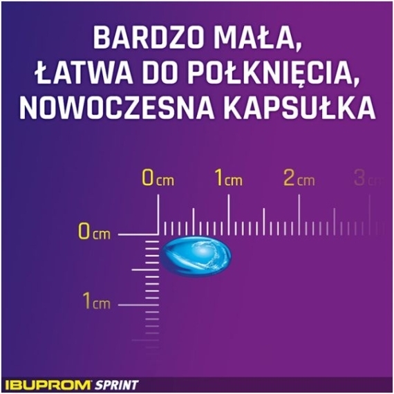 Ibuprom Sprint 24 kapsułki miękkie