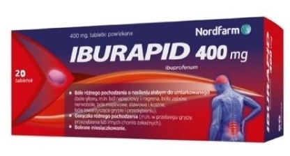 Iburapid 400 mg 20 tabletek