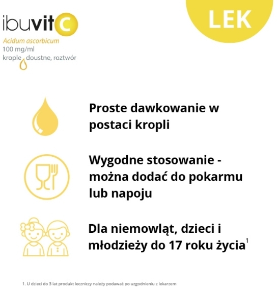 Ibuvit C (Cevikap) krople doustne 0,1g/ml 30 ml