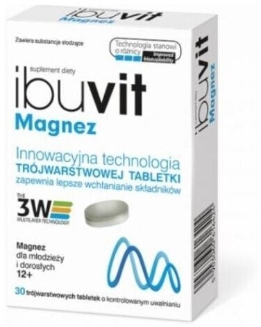 Ibuvit Magnez 30 tabletek