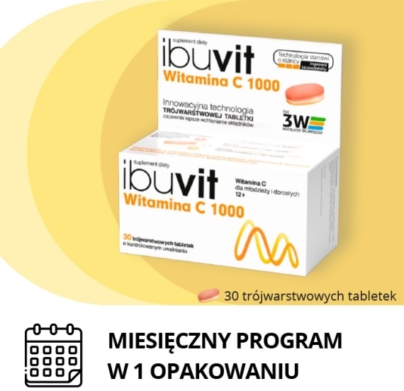 Ibuvit Witamina C 1000 30 tabletek