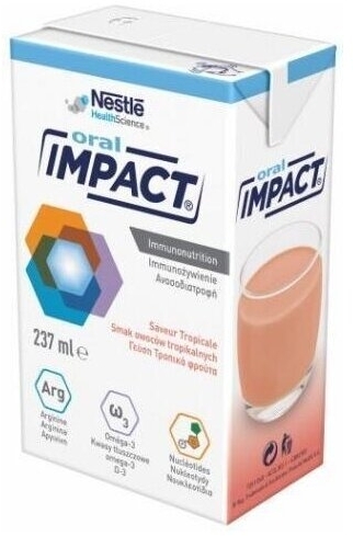 Impact Oral smak owoców tropikalnych płyn 3 sztuki po 237 ml