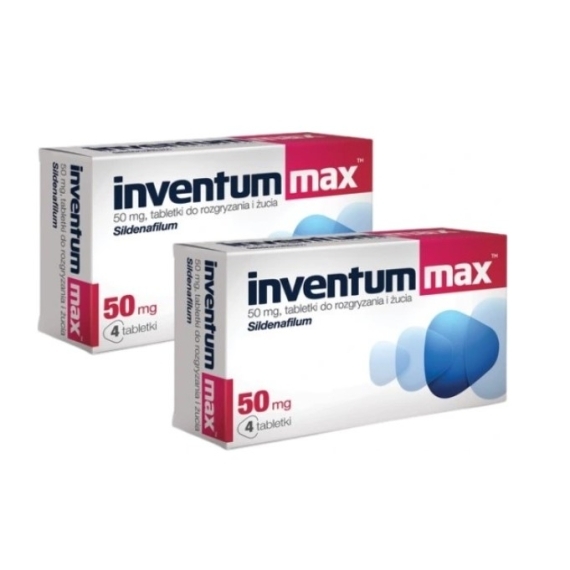 Inventum Max 0,05g 4 tabletki Wielopak x2