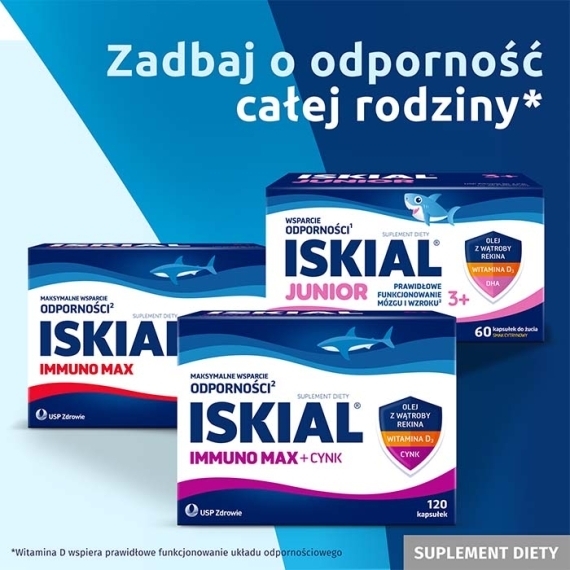 Iskial Junior w płynie smak cytrynowy 100 ml