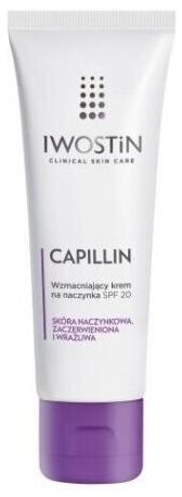 Iwostin Capillin wzmacniający krem na naczynka SPF 20 z aktywnymi filtrami 40 ml