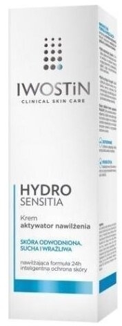 Iwostin Hydro Sensitia Krem aktywator nawilżenia z kwasem hialuronowym 50 ml