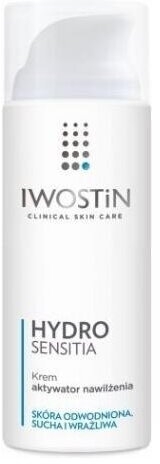 Iwostin Hydro Sensitia Krem aktywator nawilżenia z kwasem hialuronowym 50 ml