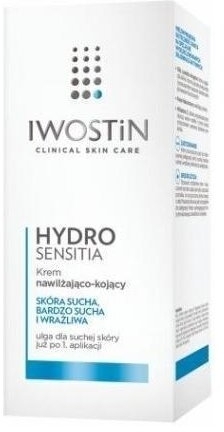 Iwostin Hydro Sensitia Krem nawilżająco-kojący dla podrażnionej i suchej cery 150 ml