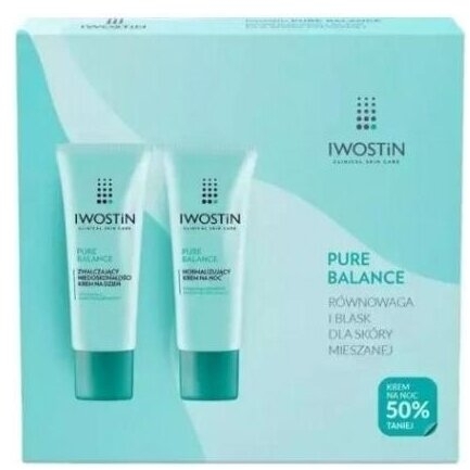 Iwostin Pure Balance Zestaw Krem na dzień + krem na noc