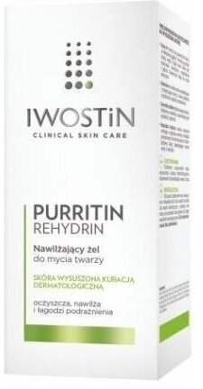 Iwostin Purritin Nawilżający żel do mycia twarzy dla cery bardzo suchej 150 ml