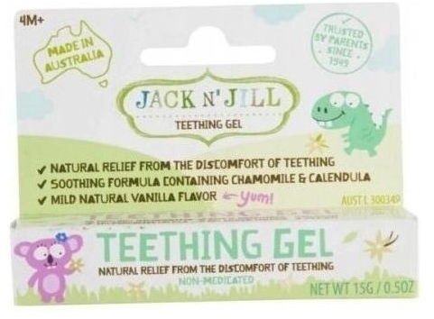 JACK N'JILL Naturalny Żel Łagodzący Ząbkowanie 15g