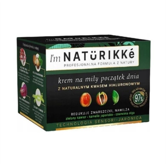JANDA NATURIKKE krem z naturalnym kwasem hialuronowym na dzień 50 ml