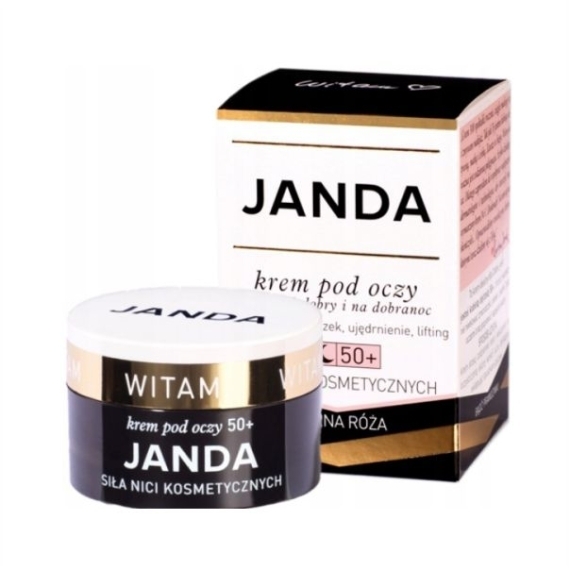 JANDA SIŁA NICI KOSMETYCZNYCH 50+ krem pod oczy 15 ml