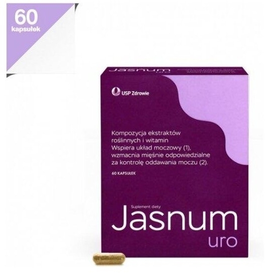 Jasnum uro 60 kapsułek