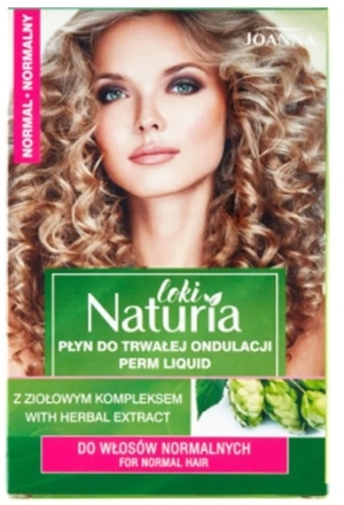 Joanna Naturia Loki Płyn do trwałej ondulacji normalny 75ml