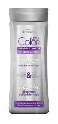 Joanna Ultra Color Szampon do włosów Srebrny Blond 200 ml