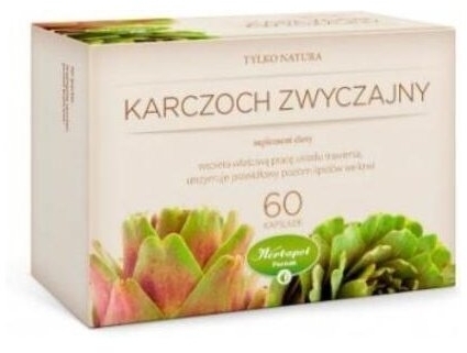 Karczoch Zwyczajny Tylko Natura Herbapol 60 kapsułek