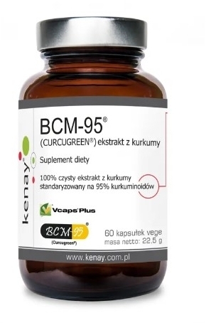 Kenay BCM-95 ekstrakt z kurkumy 60 kapsułek